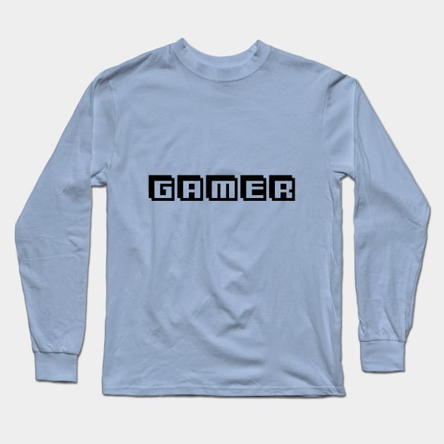gamer Long Sleeve T-Shirt by NEWTOM29